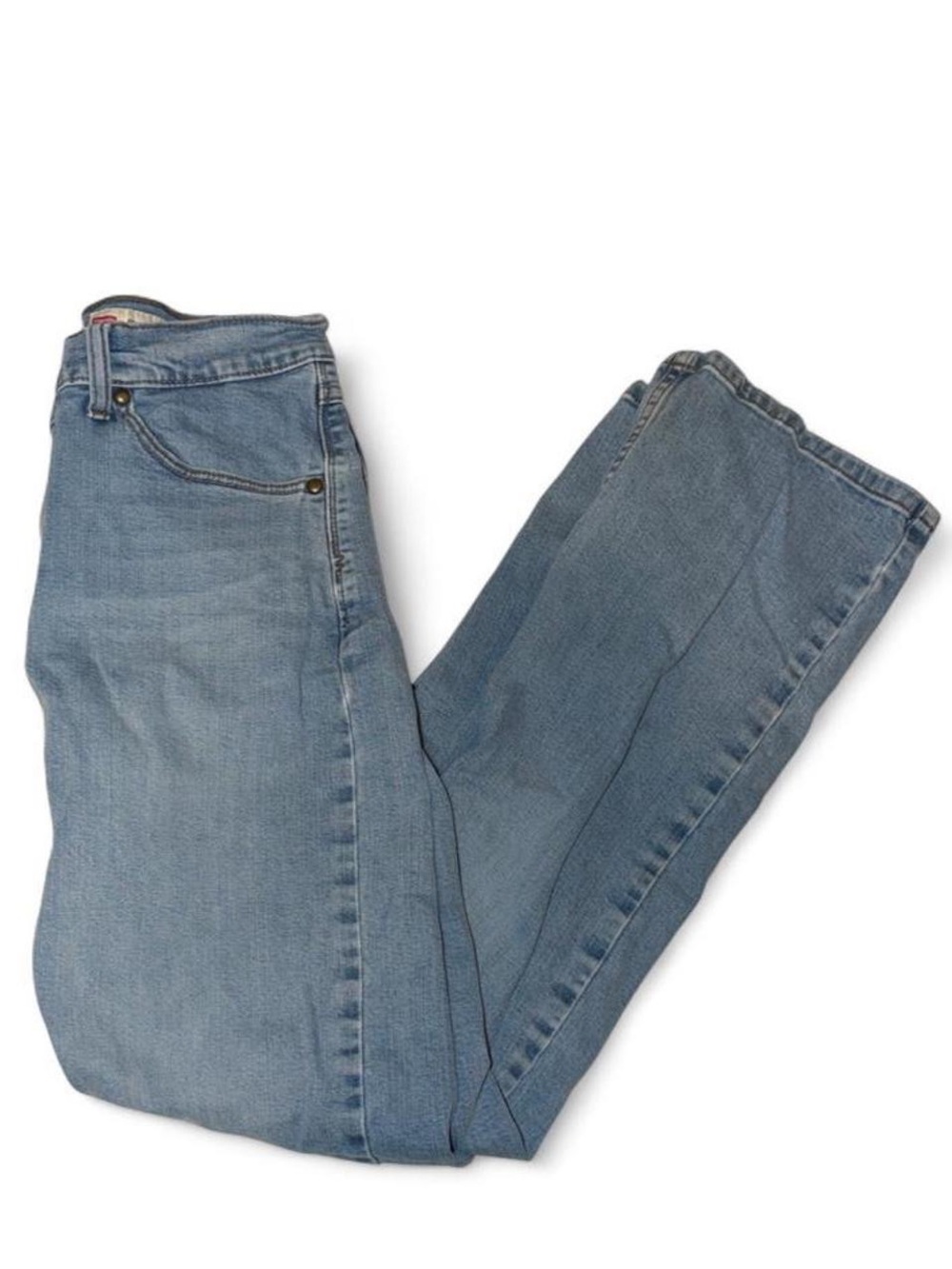 Wrangler Men's Light Blue Relaxed Bootcut Denim Jeans Size 32x32